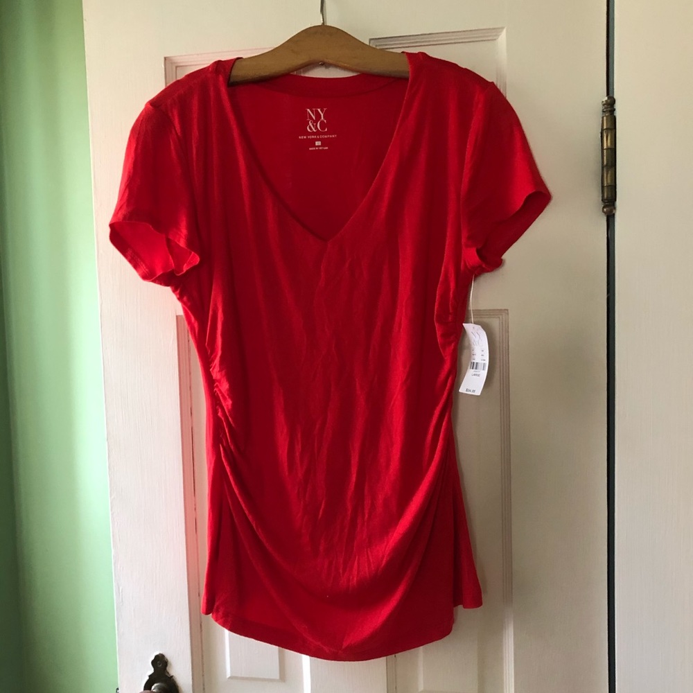 NY&C Ruched Tee